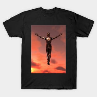 Droid Ascension. 3D Rendering T-Shirt